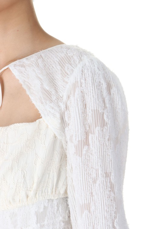 Peplum Bow Top - IVORY (31242316102) | セレクトショップ