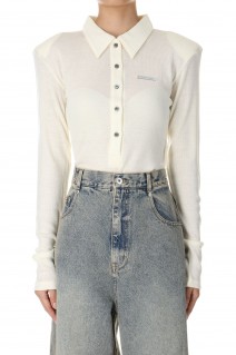 Polo Body Suit -WHITE (31242415107)