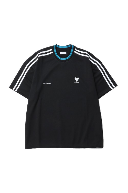 LS 90s Vibes Football T-shirt(S BLACK): BASICKS: WOMENS