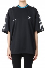 HS 90's Vibes Football T-shirt-BLACK(S2.5-0510)