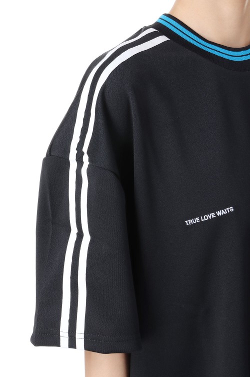 新品未開封BASICKS 90's Vibes Football T-shirt LS 90s Vibes Football T-shirt(S BLACK): BASICKS: WOMENS