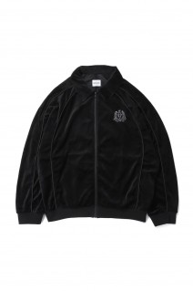 VELOUR TRACK JK / BLACKxBLACK (BV-JK2400230)