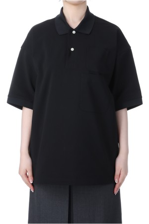 トップス TECH POLO SHIRT W/POCKET S/S - BE-37025 TECH POLO SHIRT W/POCKET S/S #BLACK [BE-37025] – cocorozashi