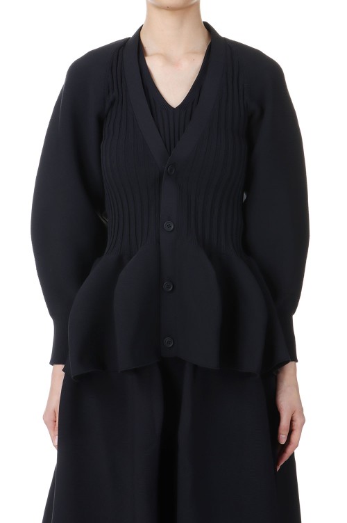美しい SLEEVE PUFF POTTERY CARDIGAN (CF009KE021 2 BLACK - トップス