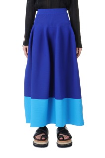 POTTERY SKIRT - BLUE-CYAN D86 (CF009KG064)