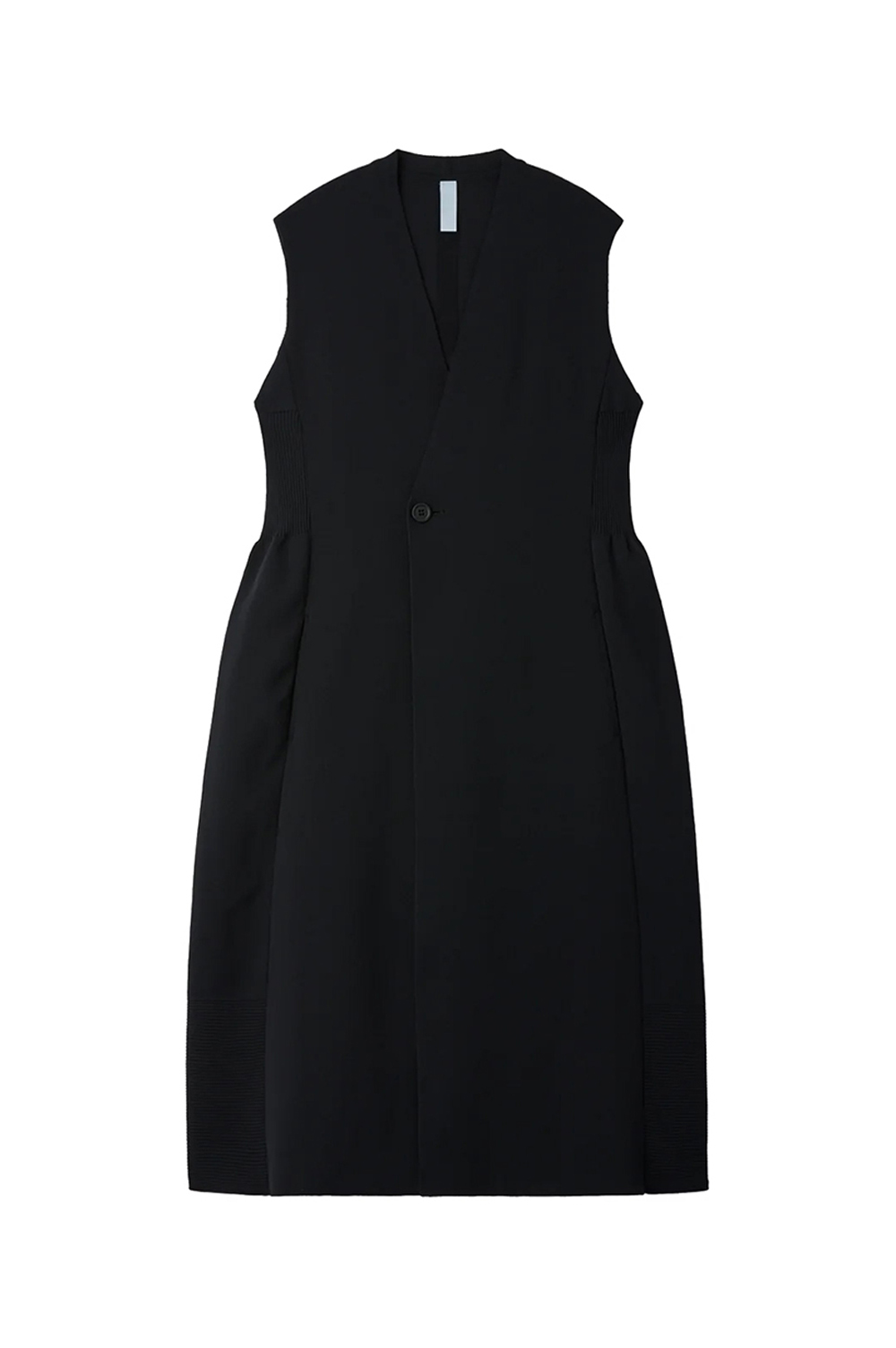 CFCL 完売　MILAN LONG VEST ロングジレ　ブラック　新品未使用 お1人様1点限り】 CFCL 完売 MILAN LONG VEST ロングジレ