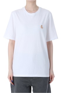 CHILLAX FOX PATCH REGULAR TEE SHIRT - WHITE (LM00110KJ0008)
