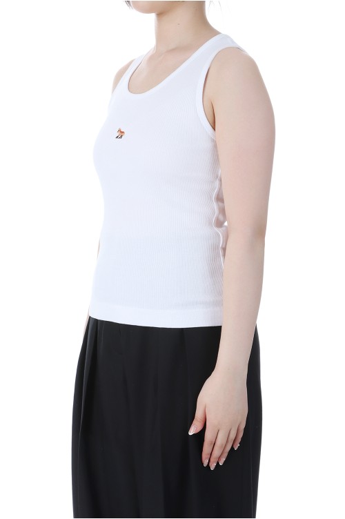 BABY FOX RIBBED TANK TOP - WHITE (MW00103KJ0125) | セレクト