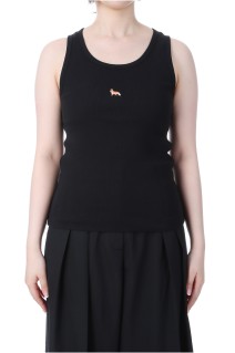 BABY FOX RIBBED TANK TOP - WHITE (MW00103KJ0125)