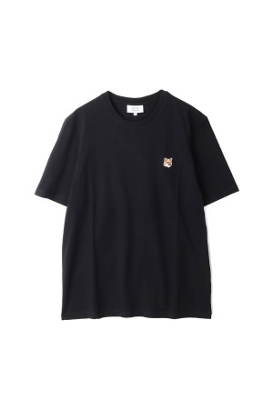 FOX HEAD PATCH REGULAR TEE SHIRT - BLACK (LM00104KJ0008)