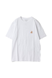 SPEEDY FOX PATCH COMFORT TEE-SHIRT - WHITE (MM00125KJ0008)