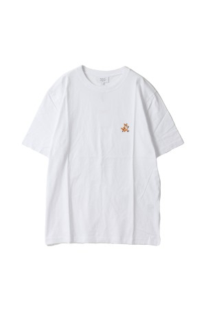 SPEEDY FOX PATCH COMFORT TEE-SHIRT - WHITE (MM00125KJ0008)