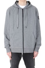 Huron Full Zip Hoody Black Label - STONE HEATHER (7401MB)