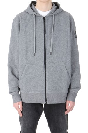 柔らか【 】Huron フルジップ フーディ Black Label Huron Full Zip Hoody Black Label - STONE HEATHER (7401MB