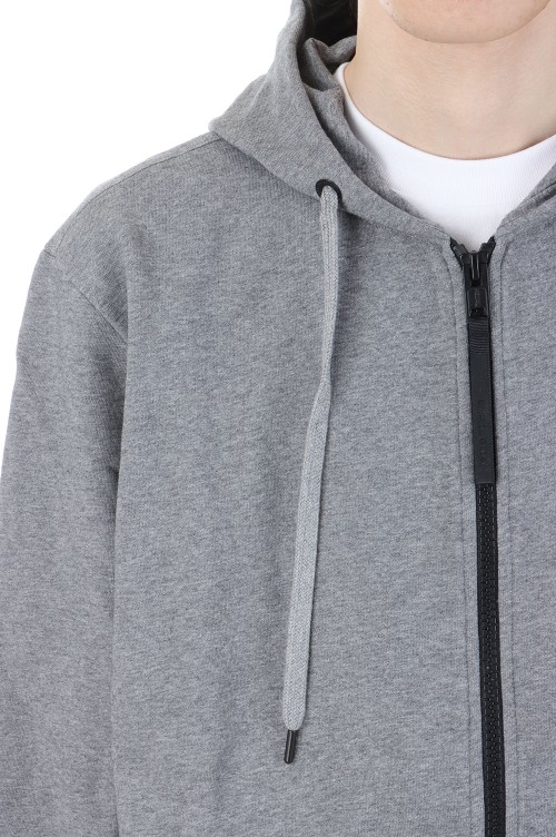 柔らか【 】Huron フルジップ フーディ Black Label Huron Full Zip Hoody Black Label - STONE HEATHER (7401MB