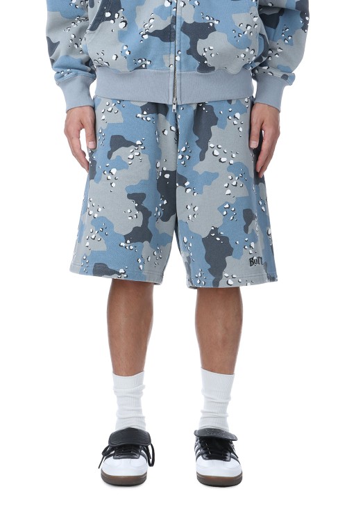 Desert Camo Sweatshort / Cobalt | セレクトショップ｜DeepInsideinc