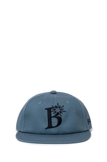 B Logo 6-Panel Cap / Slate Blue