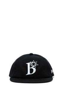 B Logo 6-Panel Cap / Black