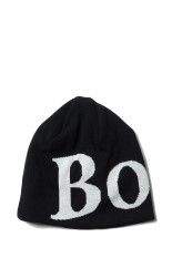 B Logo Skull Cap Beanie - Black | セレクトショップ｜DeepInsideinc