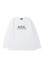 T-SHIRT RUE MADAME H MANCHES LONGUES / WHITE (25082193309-90)