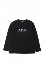 T-SHIRT RUE MADAME H MANCHES LONGUES / BLACK (25082193309-99)