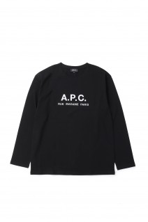 T-SHIRT RUE MADAME H MANCHES LONGUES / BLACK (25082193309-99)