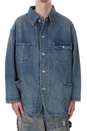 STEINBECK DENIM COVERALLS / BLUE (PC-005-3240)