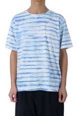 ARTIST BORDER T-SHIRT / BLUE (PC-006-3353)