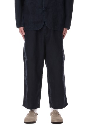 FARMER’S LINEN EASY PANTS / NAVY (PC-021-3309)