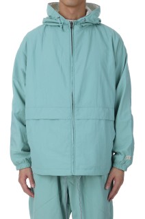 Reversible Hooded Jacket - Coral Green (S25SA002)