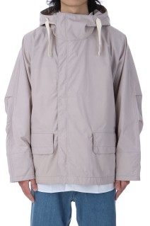 Hooded Deck Jacket - Gray Beige (S25SA005)