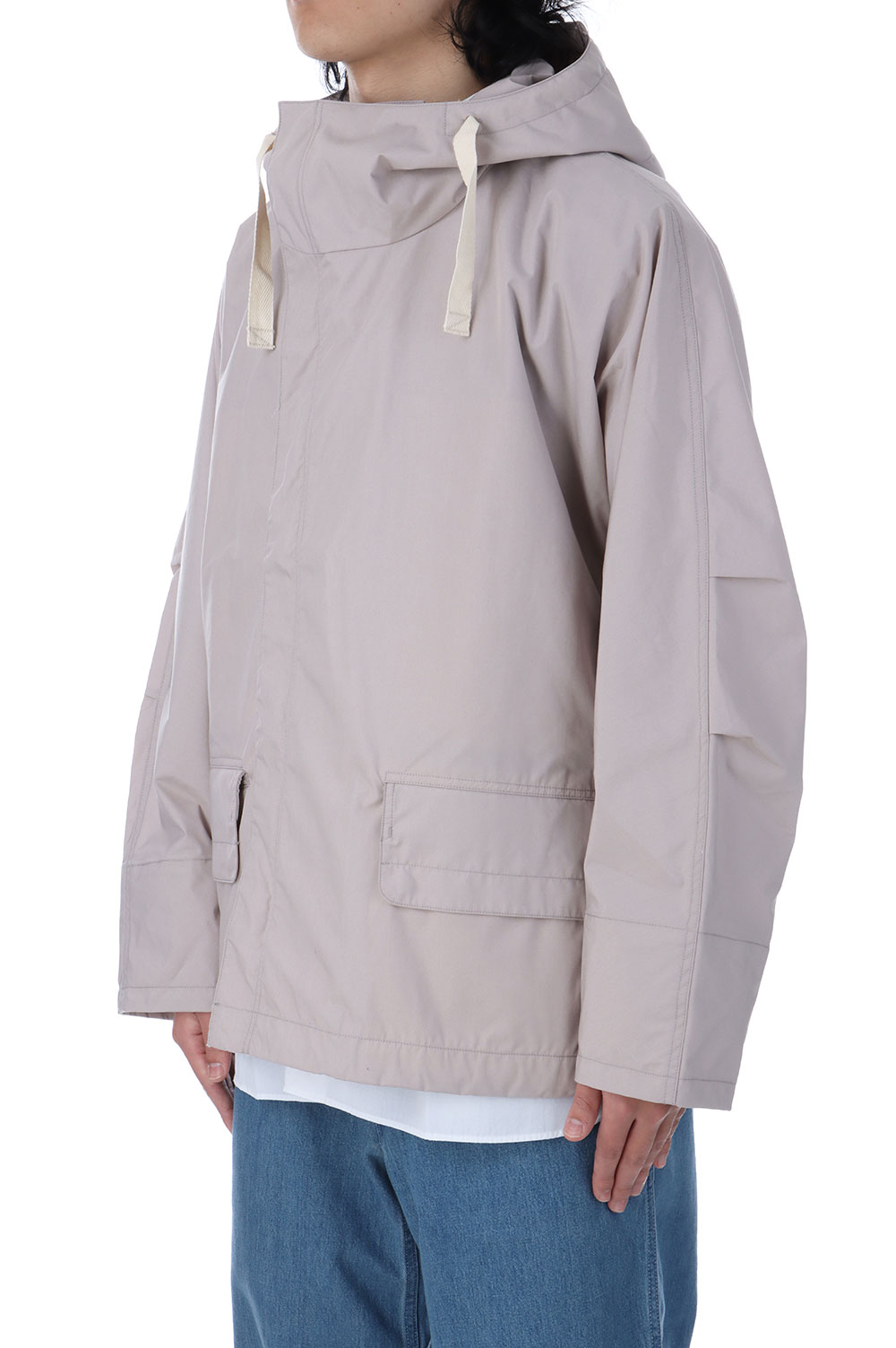 Hooded Deck Jacket - Gray Beige (S25SA005) | セレクト