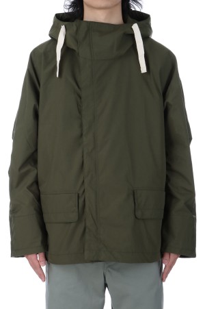 Hooded Deck Jacket - Olive Drab (S25SA005)