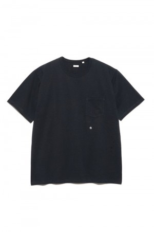 COOLMAX Jersey Pocket Tee - Black (S25SI114)