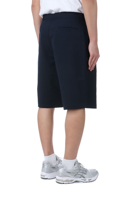 ALPHADRY Double Pleats Shorts - Navy (S25SD052) | セレクトショップ