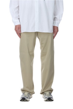 Wide Straight Chino Pants - Khaki (S25SC079)