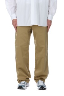 Wide Straight Chino Pants - Tan (S25SC079)