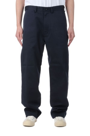 Wide Straight Chino Pants - Navy (S25SC079)