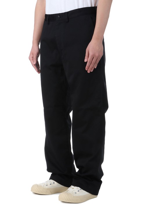 Wide Straight Chino Pants - Black (S25SC079) | セレクトショップ