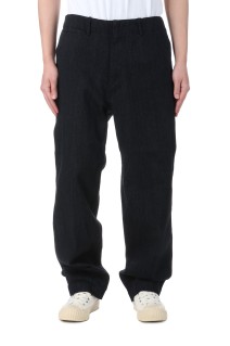 Wide Denim Pants - Black (S25SC085)