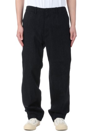 Wide Denim Pants - Black (S25SC085)