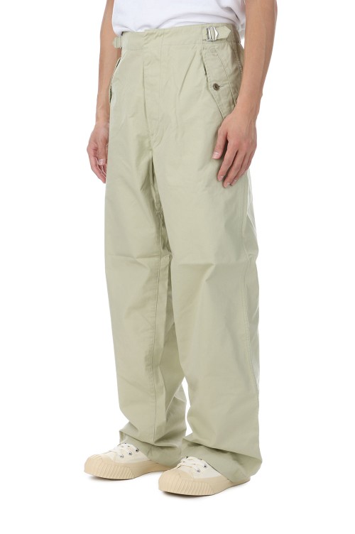 Side Belt Wide Pants - Light Green (S25SC107) | セレクトショップ