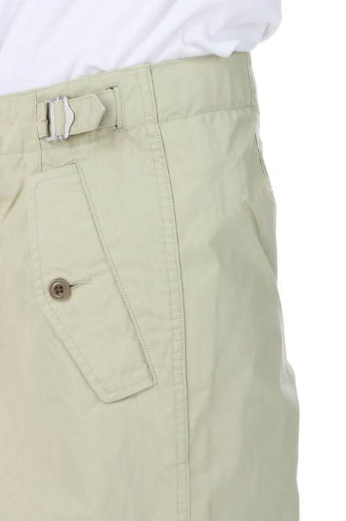 Side Belt Wide Pants - Light Green (S25SC107) | セレクトショップ