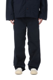 Side Belt Wide Pants - Navy (S25SC107)