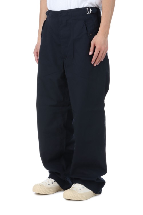 パンツ・ボトムスその他 HAZY STAIN WIDE PANTS NAVY Side Belt Wide Pants - Navy (S25SC107) | セレクトショップ