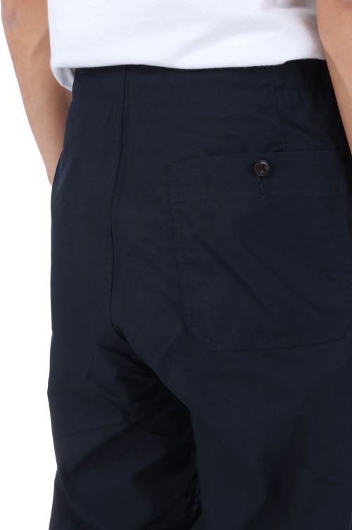 Side Belt Wide Pants - Navy (S25SC107) | セレクトショップ