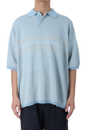 Polo Sweater - Sax (S25SH016)
