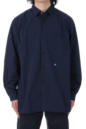Regular Collar Wind Shirt - Dark Navy (SUGS400)