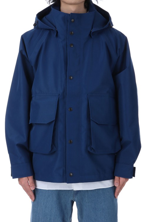 GORE サイクルジャケット GORE-TEX 青 S 2L GORE-TEX Cruiser Jacket - Deep Blue (S25SA037) | セレクト