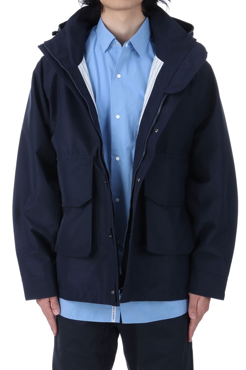 kohSANDERS navy まとめジャケット nanamica 2L GORE-TEX Cruiser Jacket Navy 24SP-I（ナナミカ
